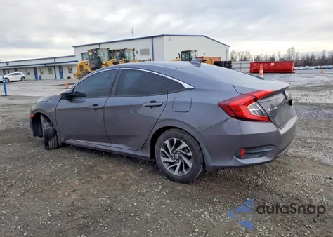 2017 Honda Civic Ex from USA, damaged, VIN 2HGFC2F76HH546585